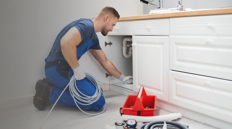 Local annual plumbing maintenance in Earth, TX